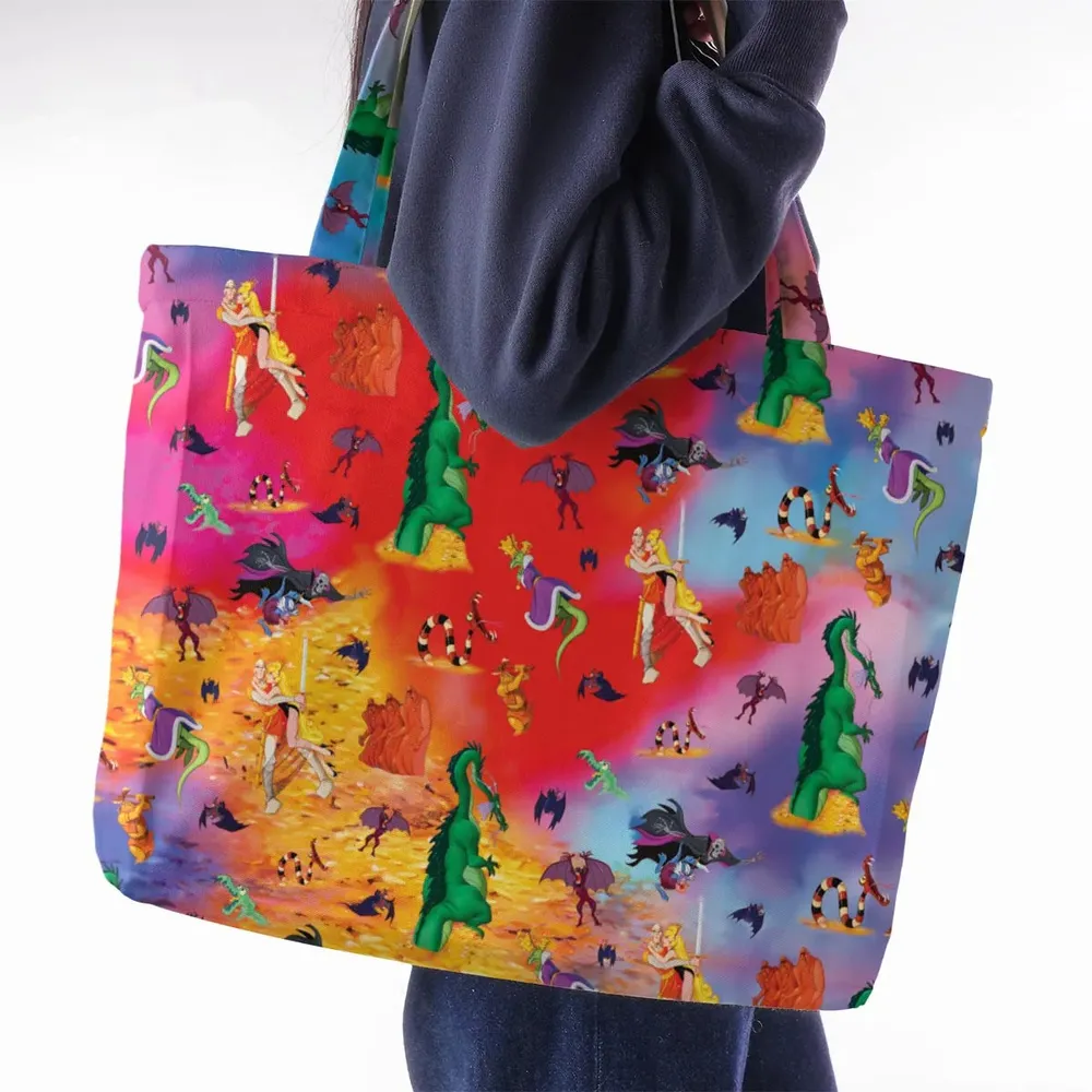 Dragon's Lair Characters Large Tote Bag - 2