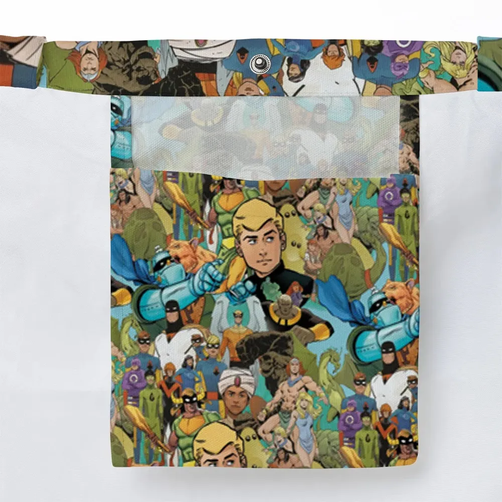 Futures Quest Heroes Large Tote Bag - 3