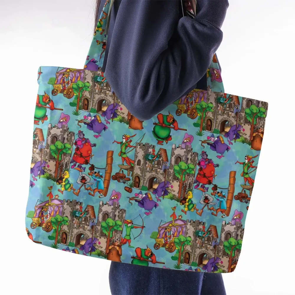 Steal From the Rich Robin Hood Large Tote Bag - 2