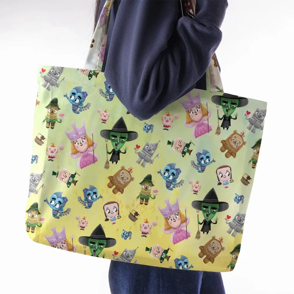 Glinda and Elphaba Meet and Greet Large Tote Bag - 2