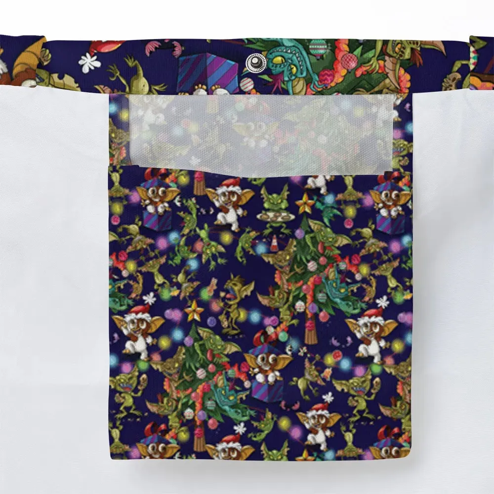 Christmas Movie Little Monsters Greamlins Large Tote Bag - 3