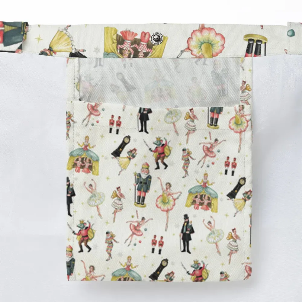 Plum Fairy for Holiday The Nutcracker Large Tote Bag - 3