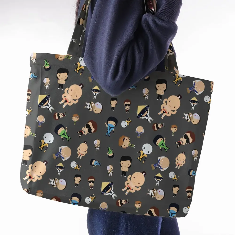 Finish Him Mortal Kombat Large Tote Bag - 2