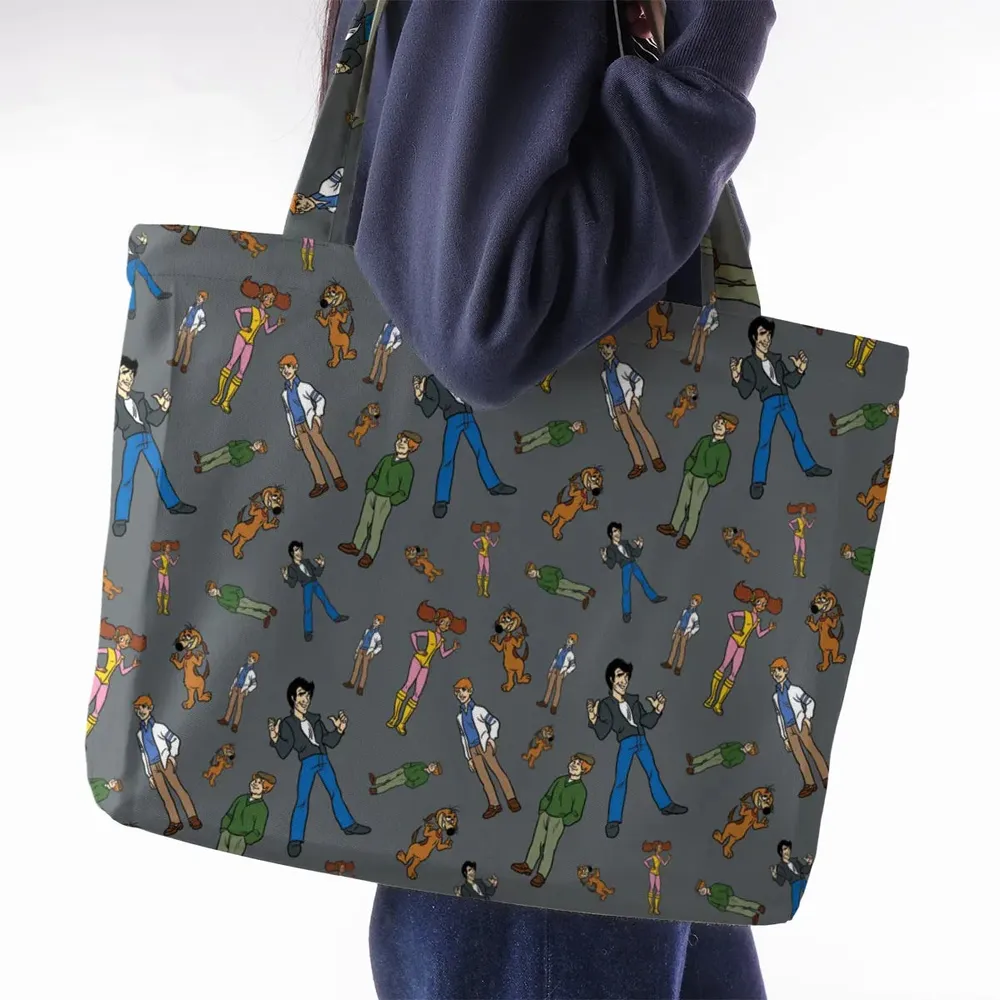Nostalgic Gang The Fonz and the Happy Days Gang Large Tote Bag - 2