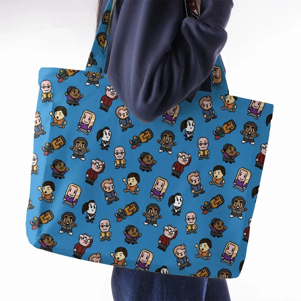 Pixel Community Large Tote Bag - 2