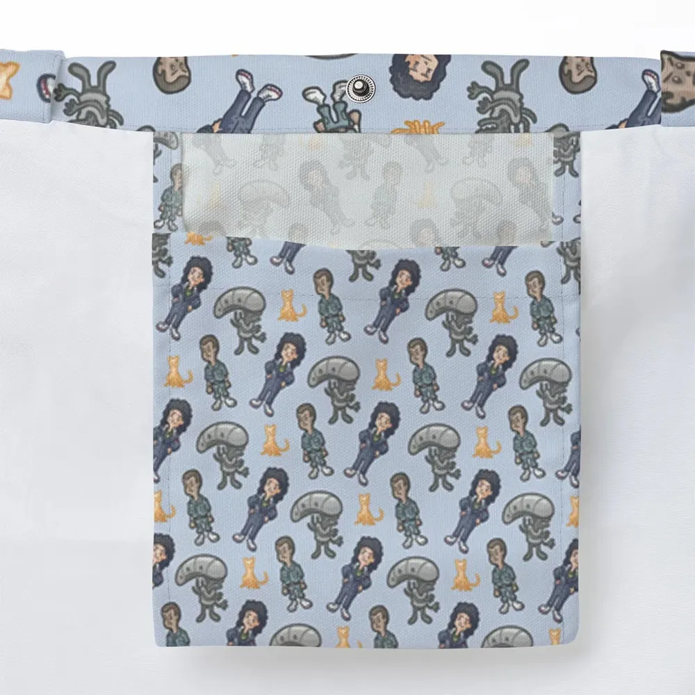 SciFi Chic Alien Large Tote Bag - 3