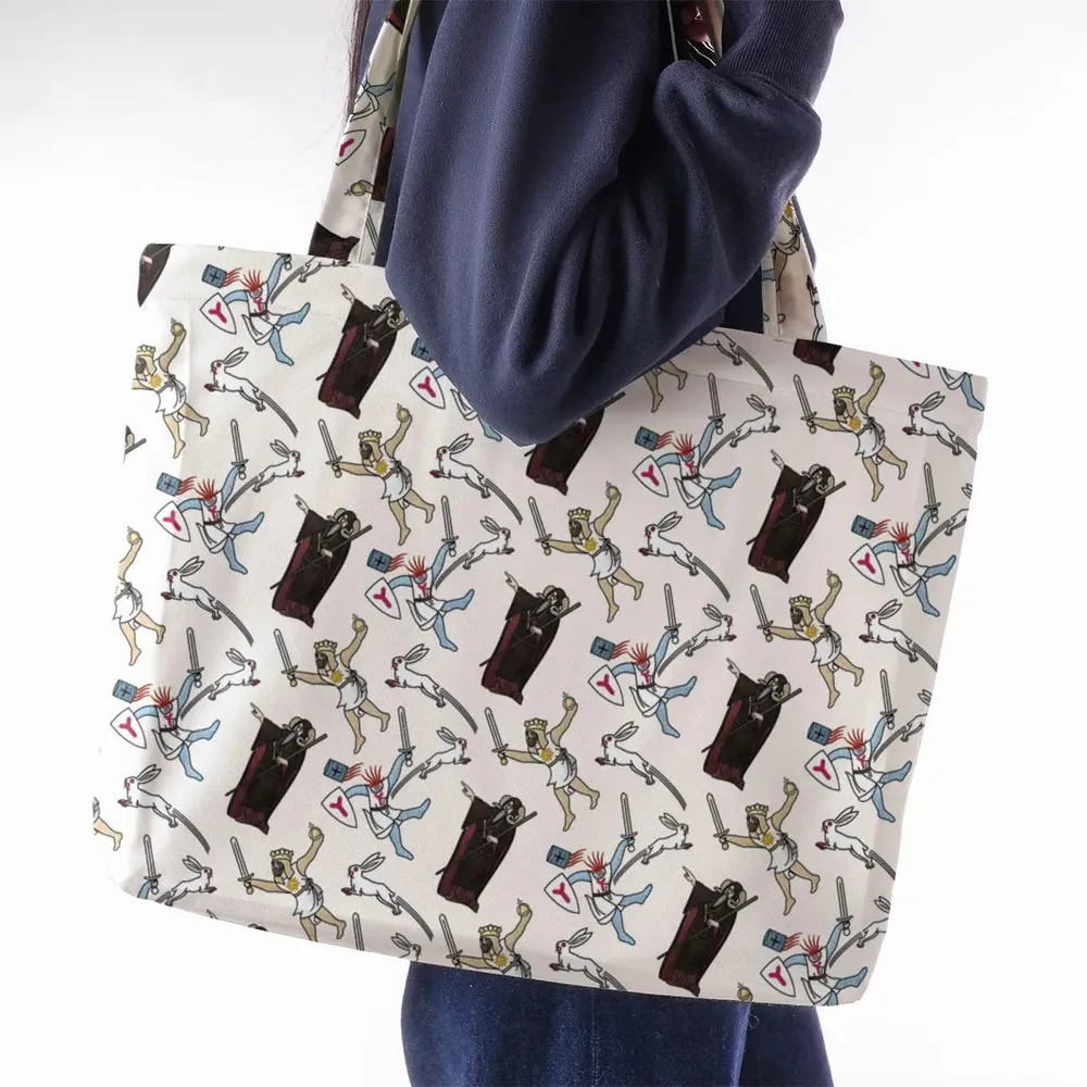 The Killer Rabbit Monty Python Large Tote Bag - 2