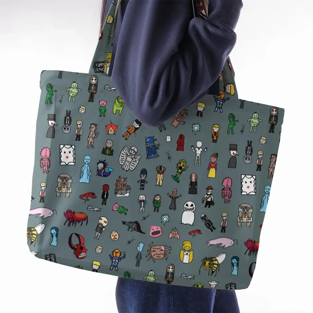 The Races of Doctor Who Large Tote Bag - 2