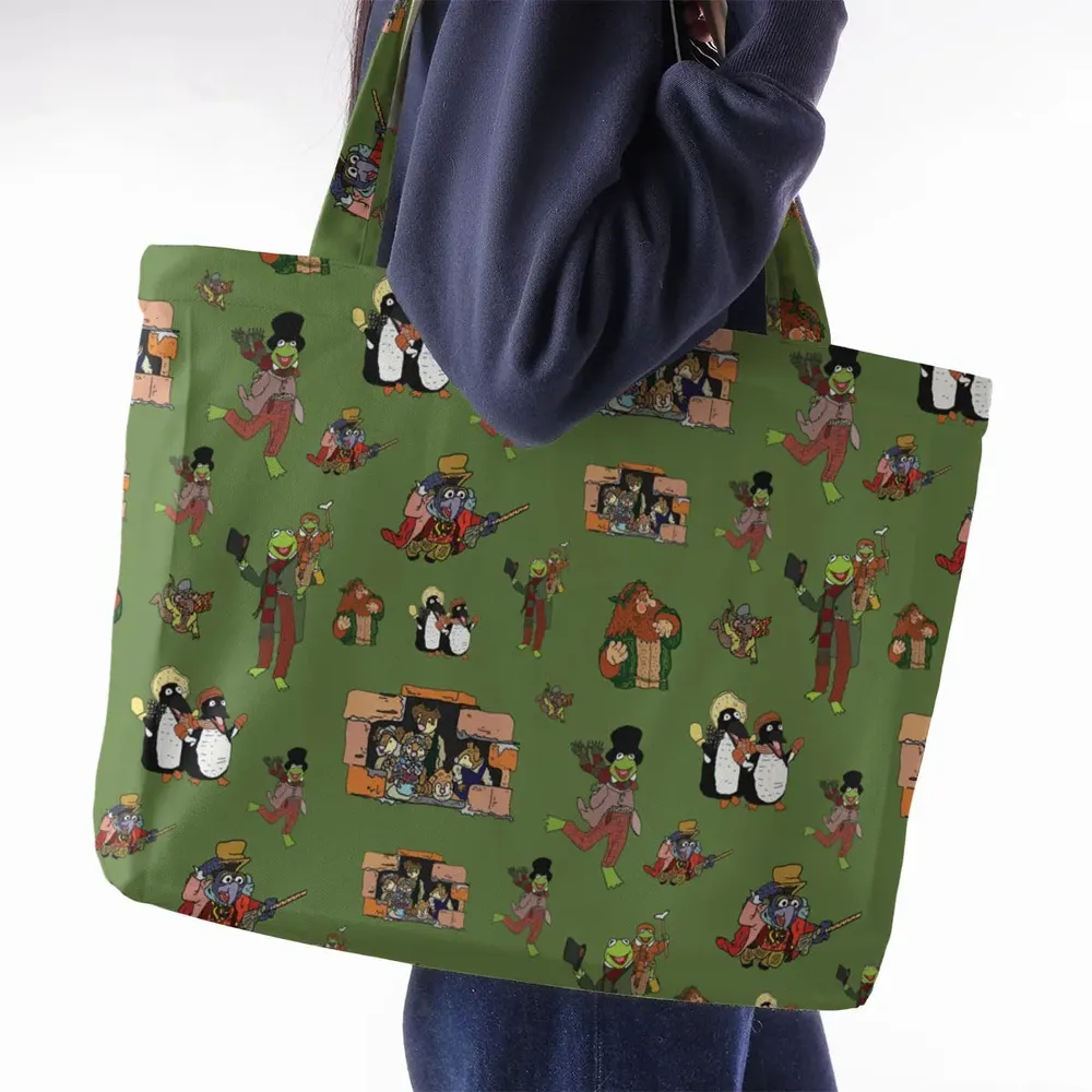 The Muppet Christmas Carol Characters Large Tote Bag - 2