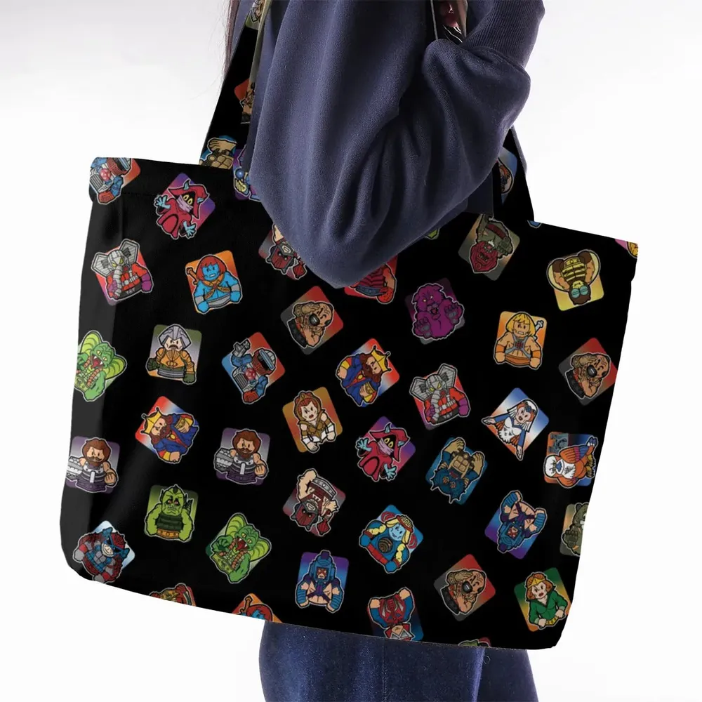 Retro Hero Masters of the Universe Large Tote Bag - 2