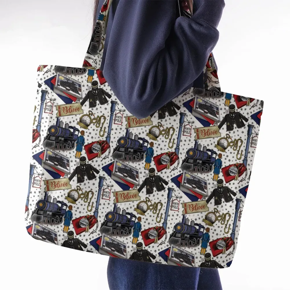 The Polar Express Christmas Movie Large Tote Bag - 2