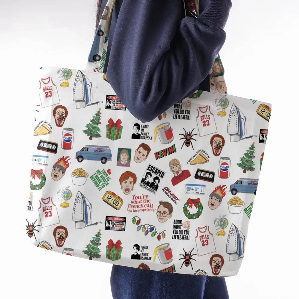 Holiday Pranks Home Alone Large Tote Bag - 2