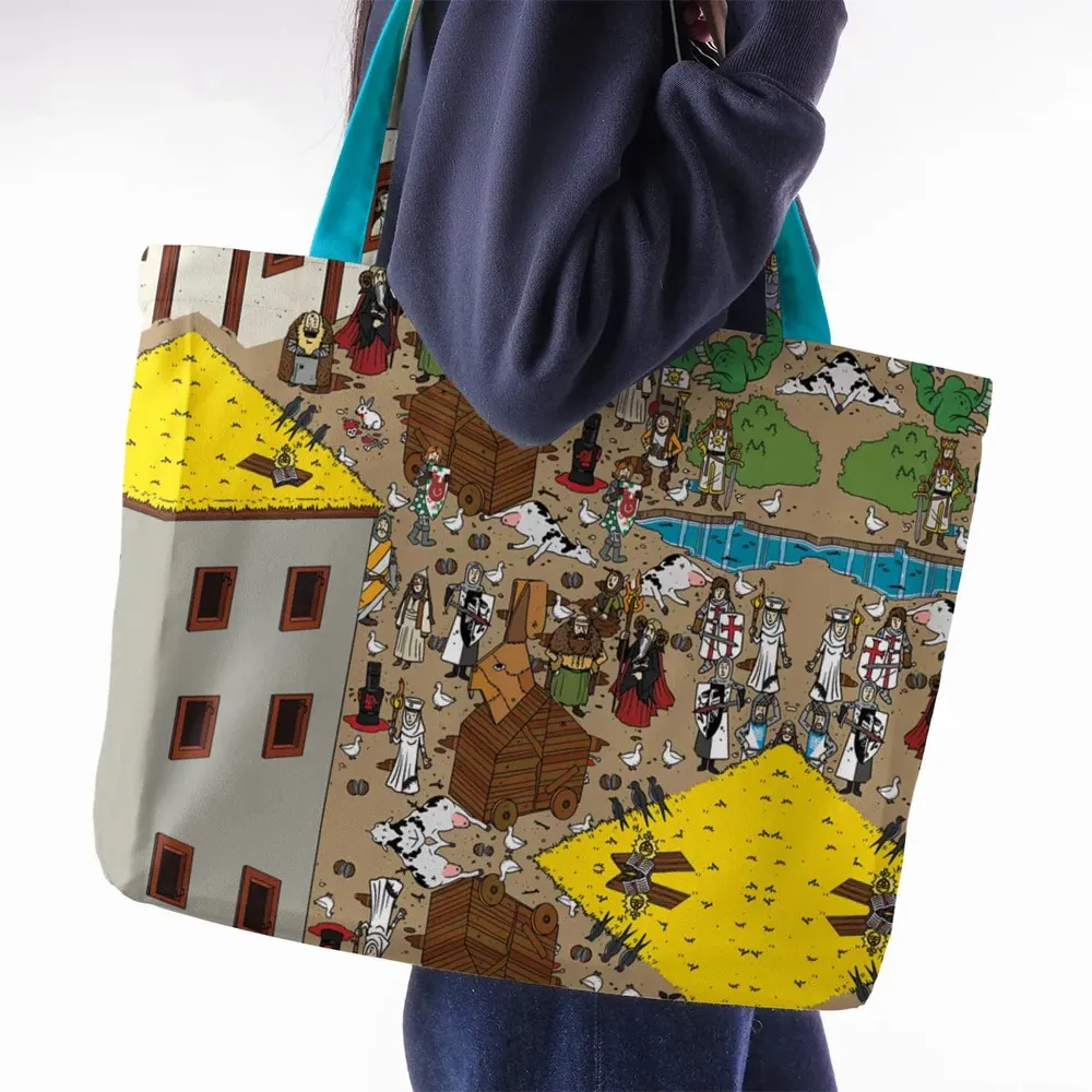 Where's Arthur Monty Python and the Holy Grail Large Tote Bag - 2