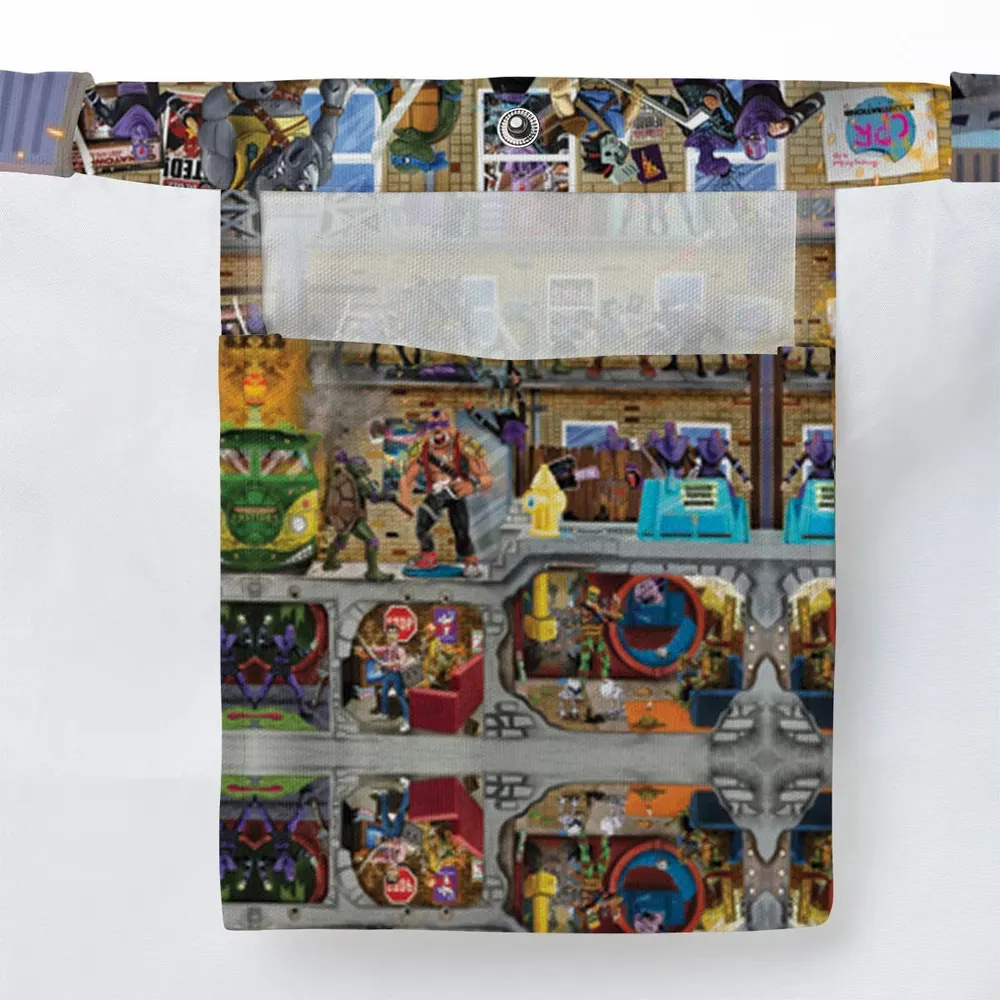 80’s Turtle Power Large Tote Bag - 3