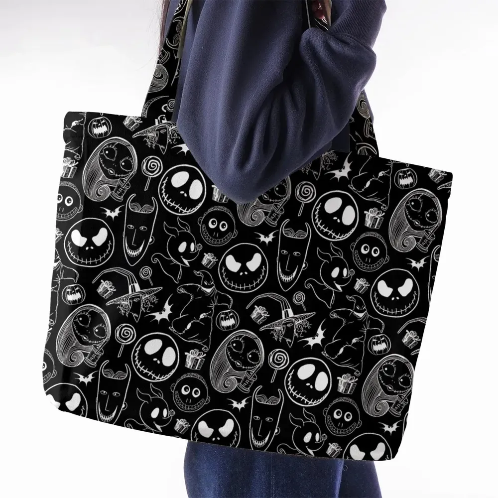 Pumpkin King The Nightmare Before Christmas T Large Tote Bag - 2