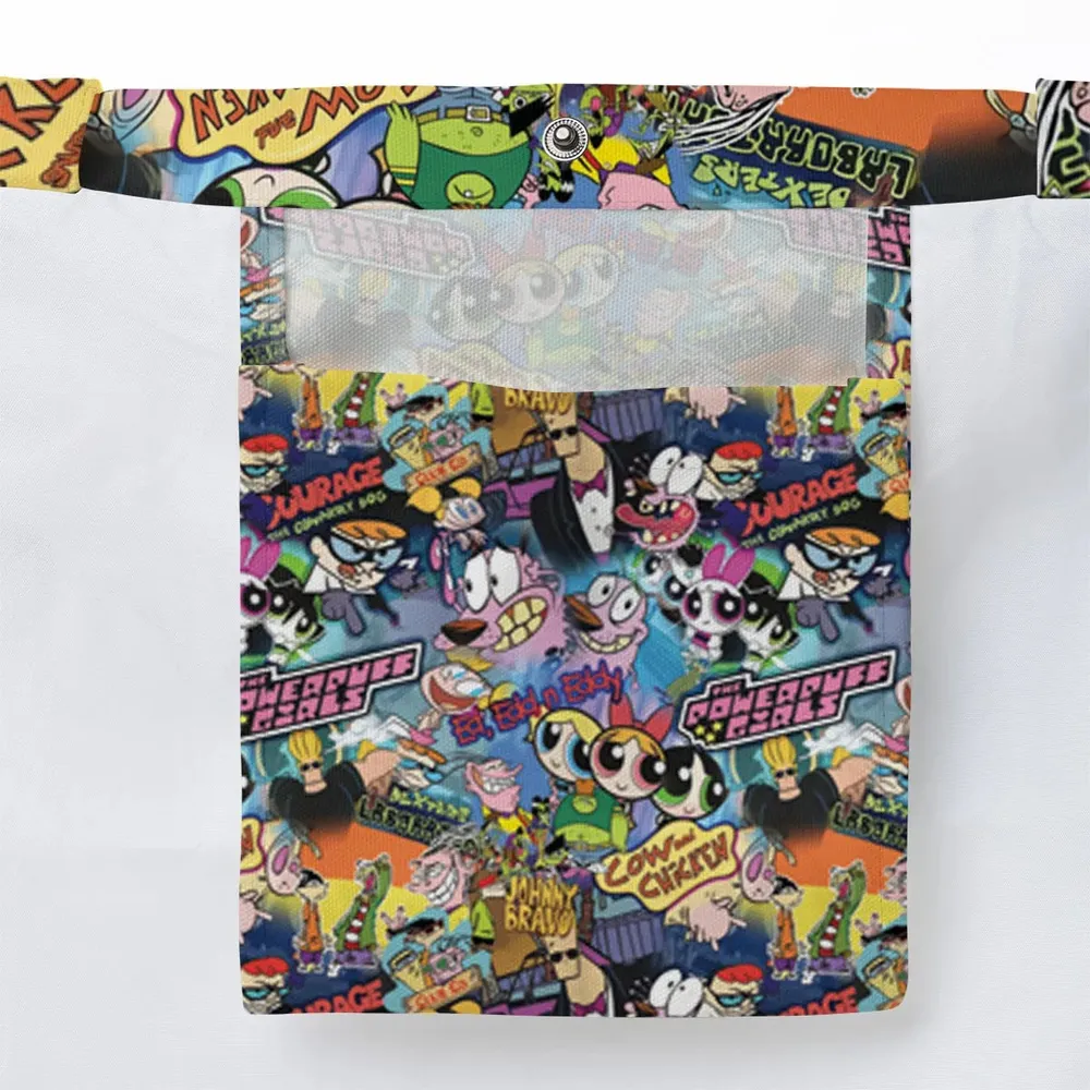 Cartoon Craze Large Tote Bag - 3