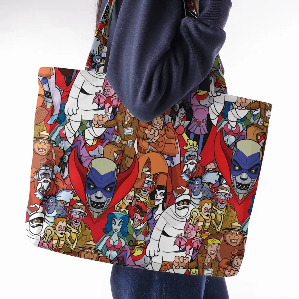 Ghostbusters Animated Series Characters Large Tote Bag - 2