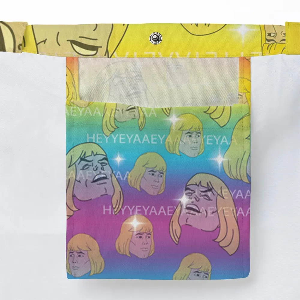 HEYYEYAA He-Man MOTU Large Tote Bag - 3