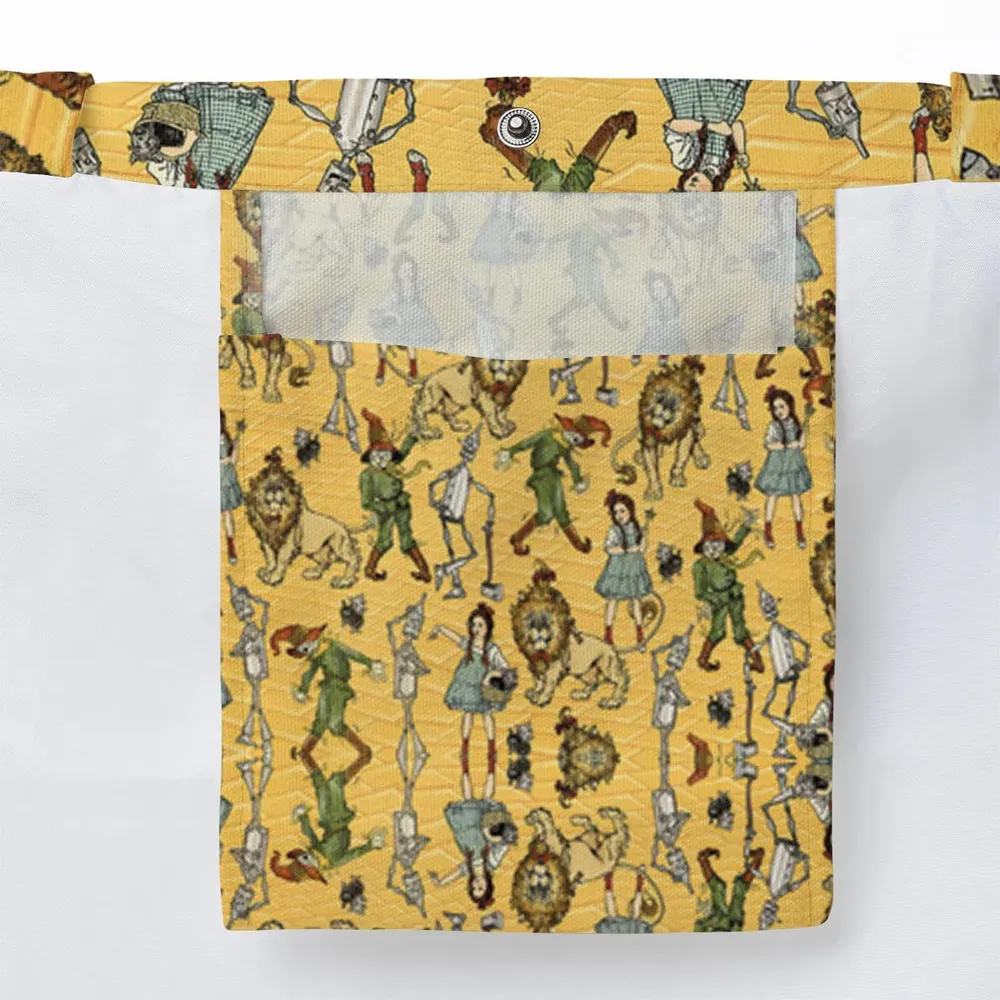 Magic Of Oz Characters Pattern Large Tote Bag - 3