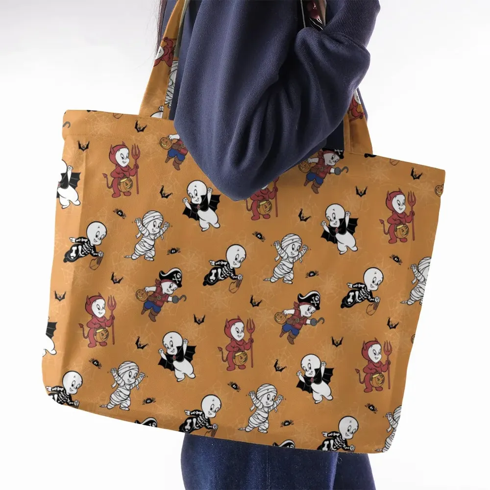 Casper Costume Fun Large Tote Bag - 2