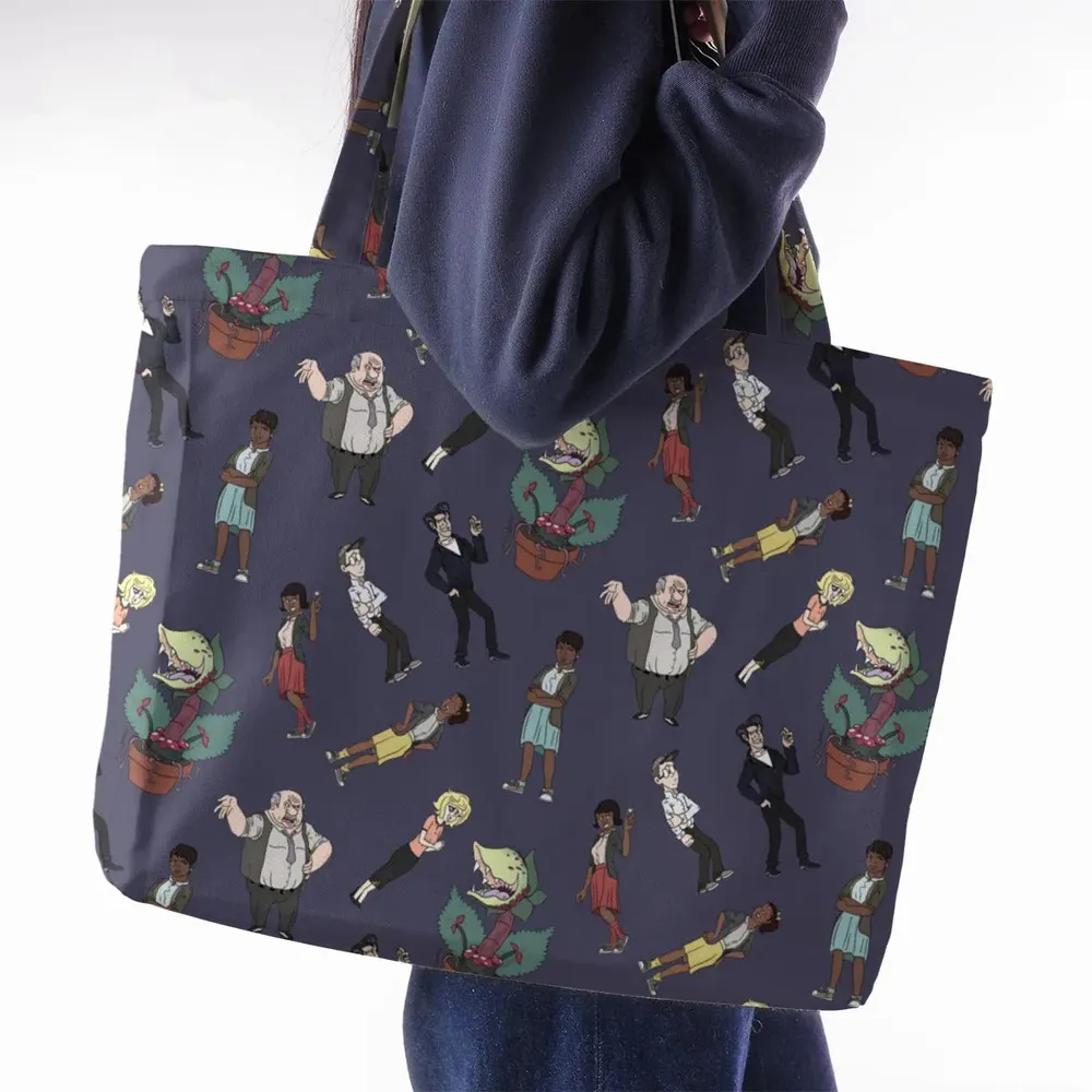 Little Shop Of Horror Characters Large Tote Bag - 2