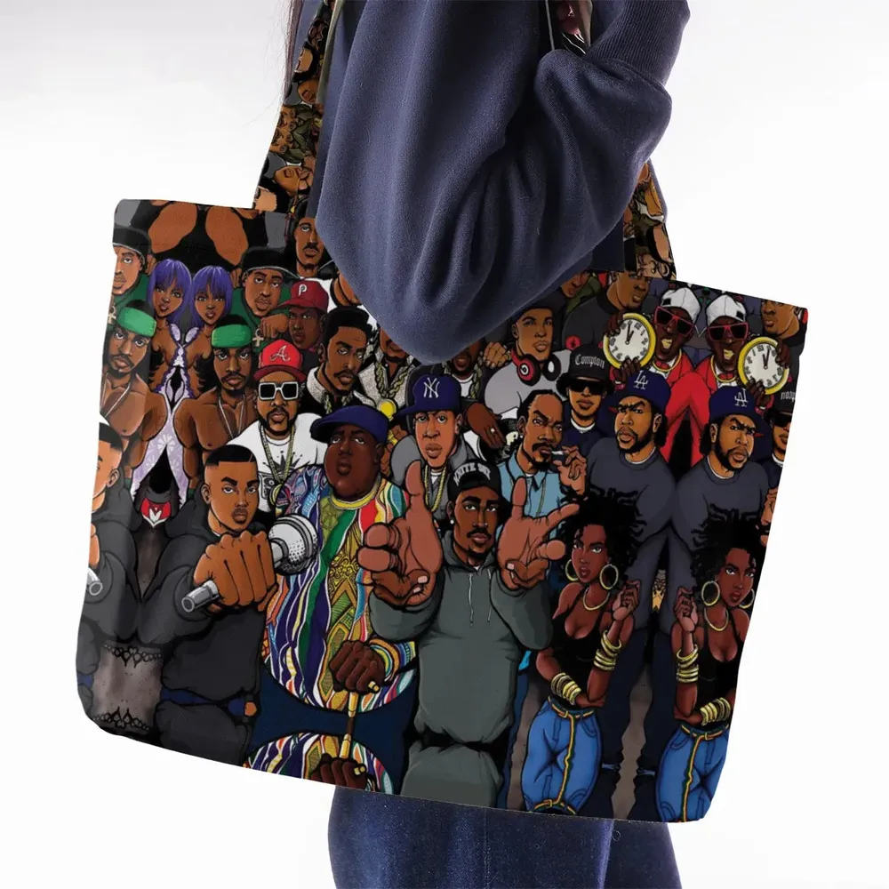 The Golden Age of Hip Hop Large Tote Bag - 2