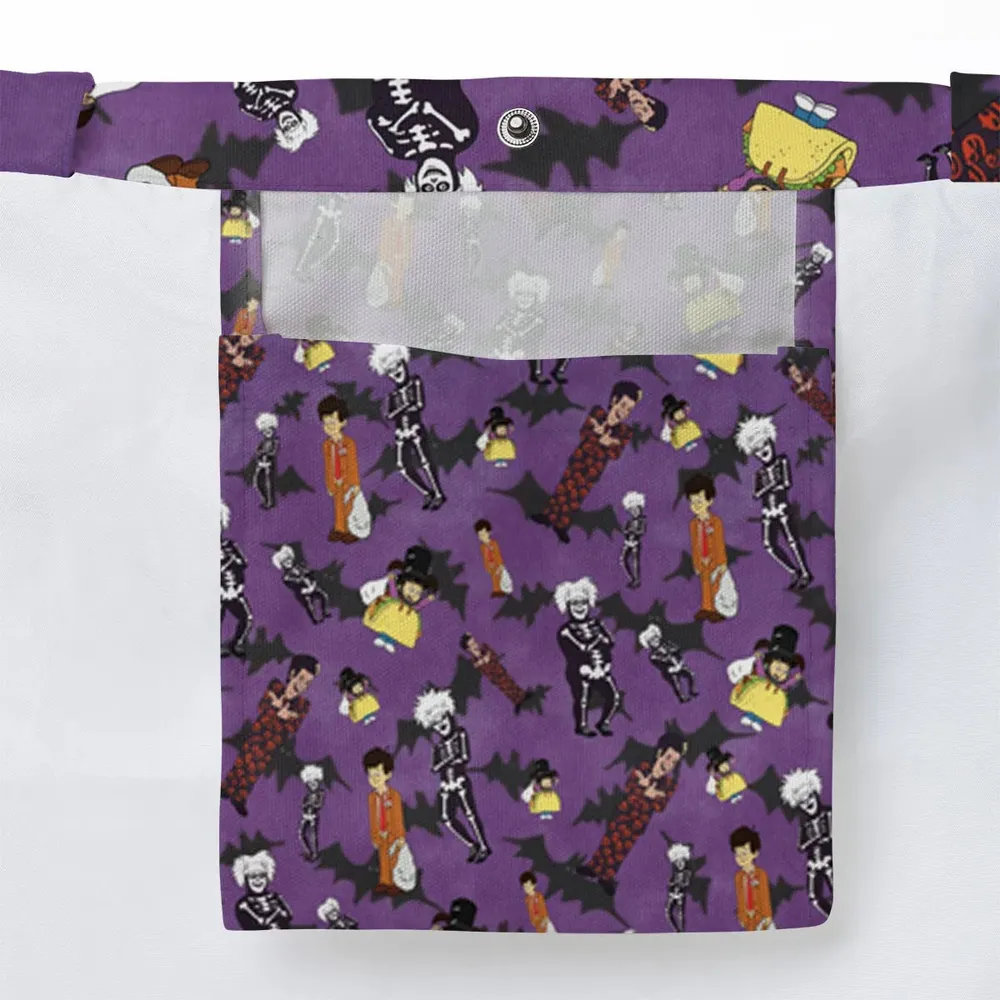 SNL David S. Pumpkins Animated Special Large Tote Bag - 3