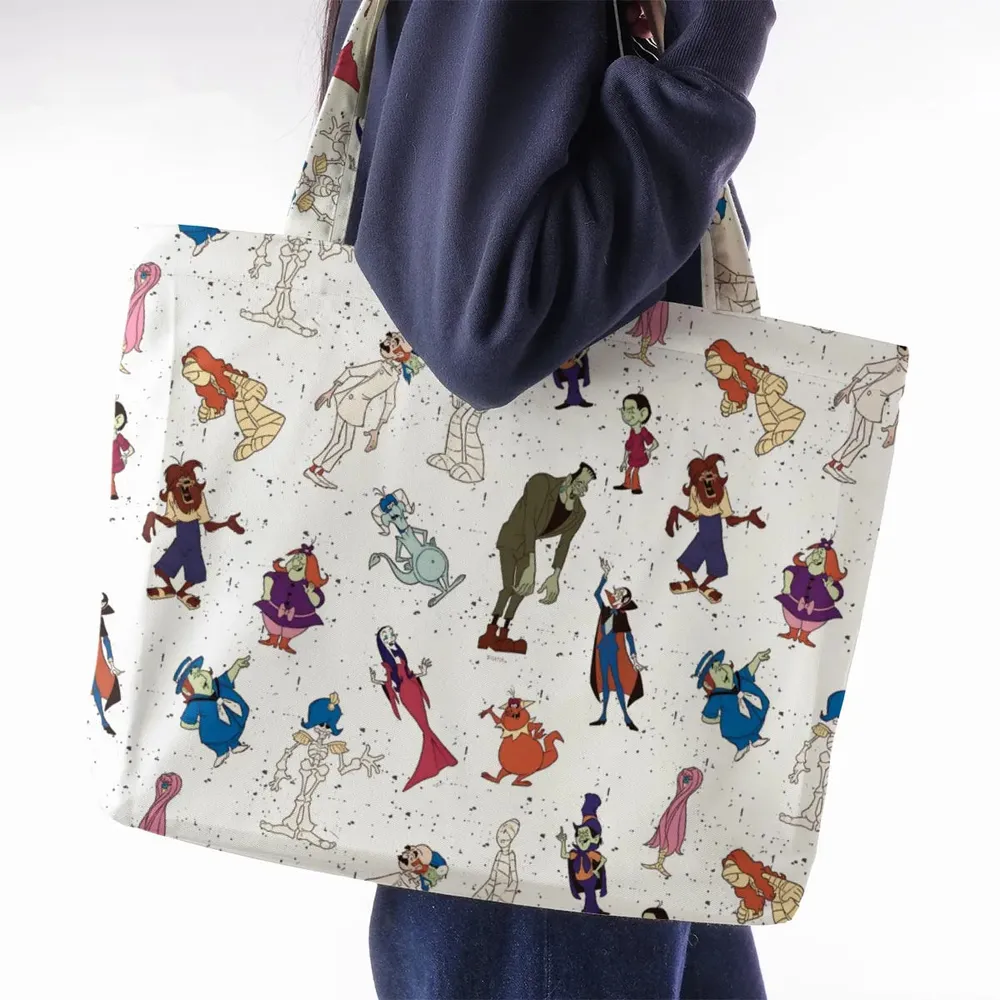 Groovie Goolies Halloween Large Tote Bag - 2