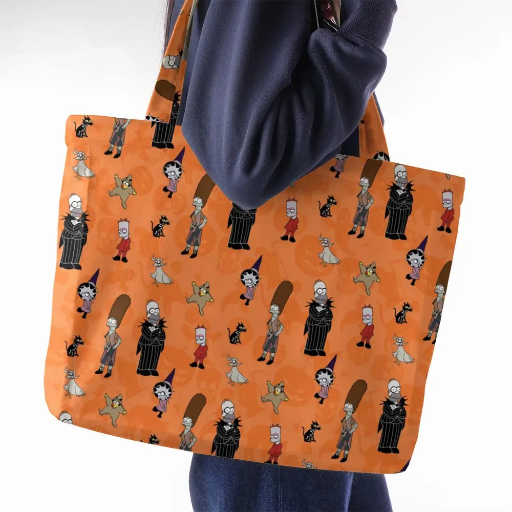 The Simpsons Halloween Large Tote Bag - 2