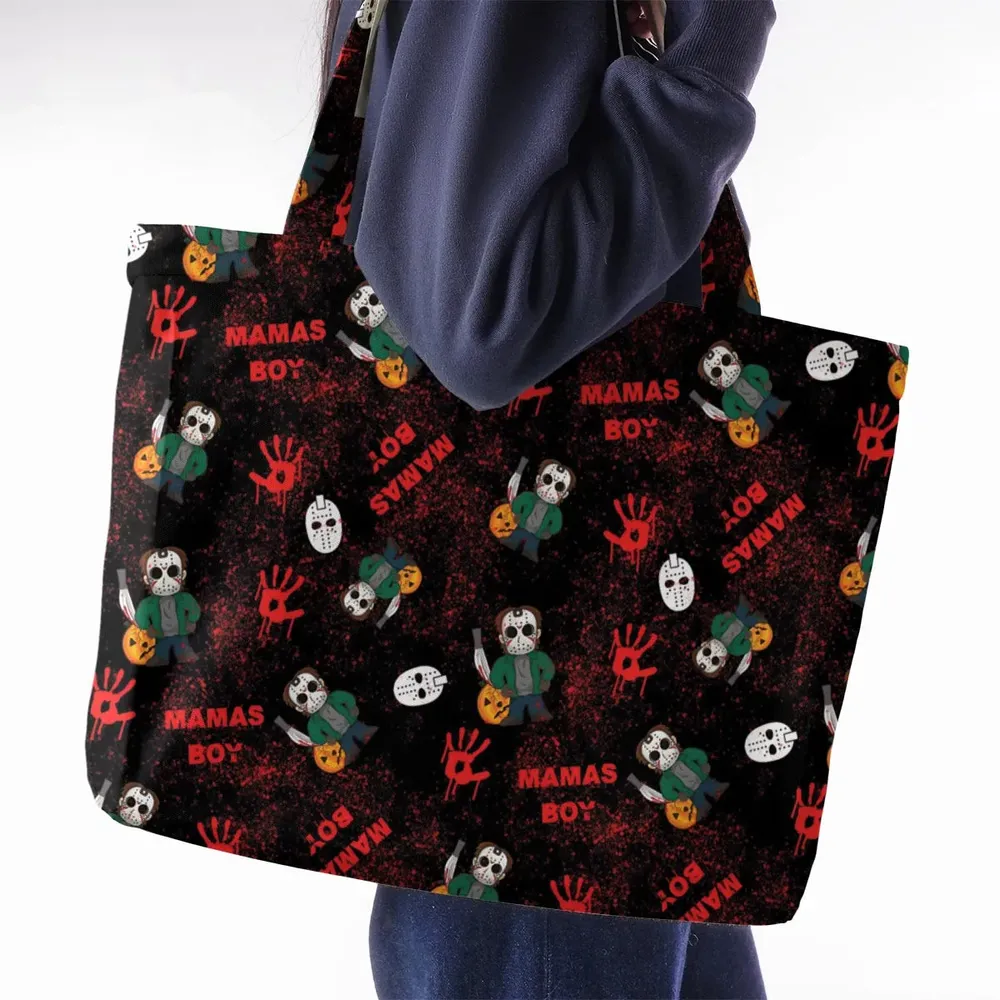 Mamas Boy Friday the 13th Large Tote Bag - 2