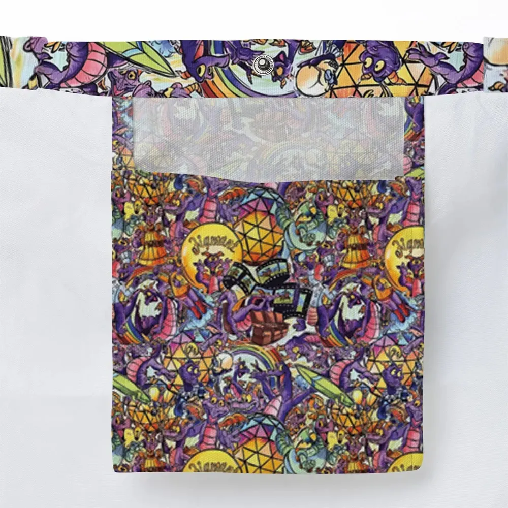 The Cute Dragon Figment Large Tote Bag - 3