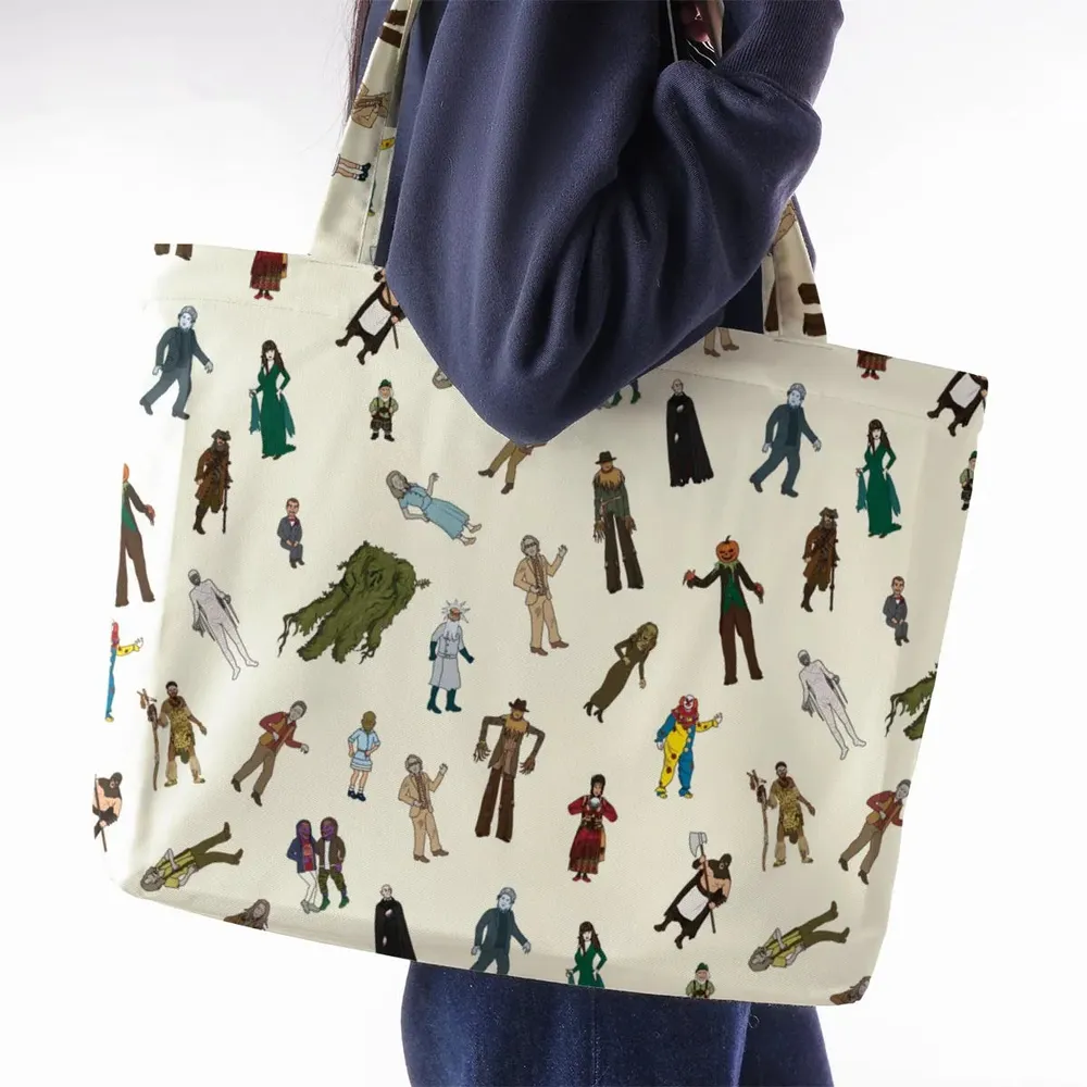 Monster Characters from Goosebumps Large Tote Bag - 2
