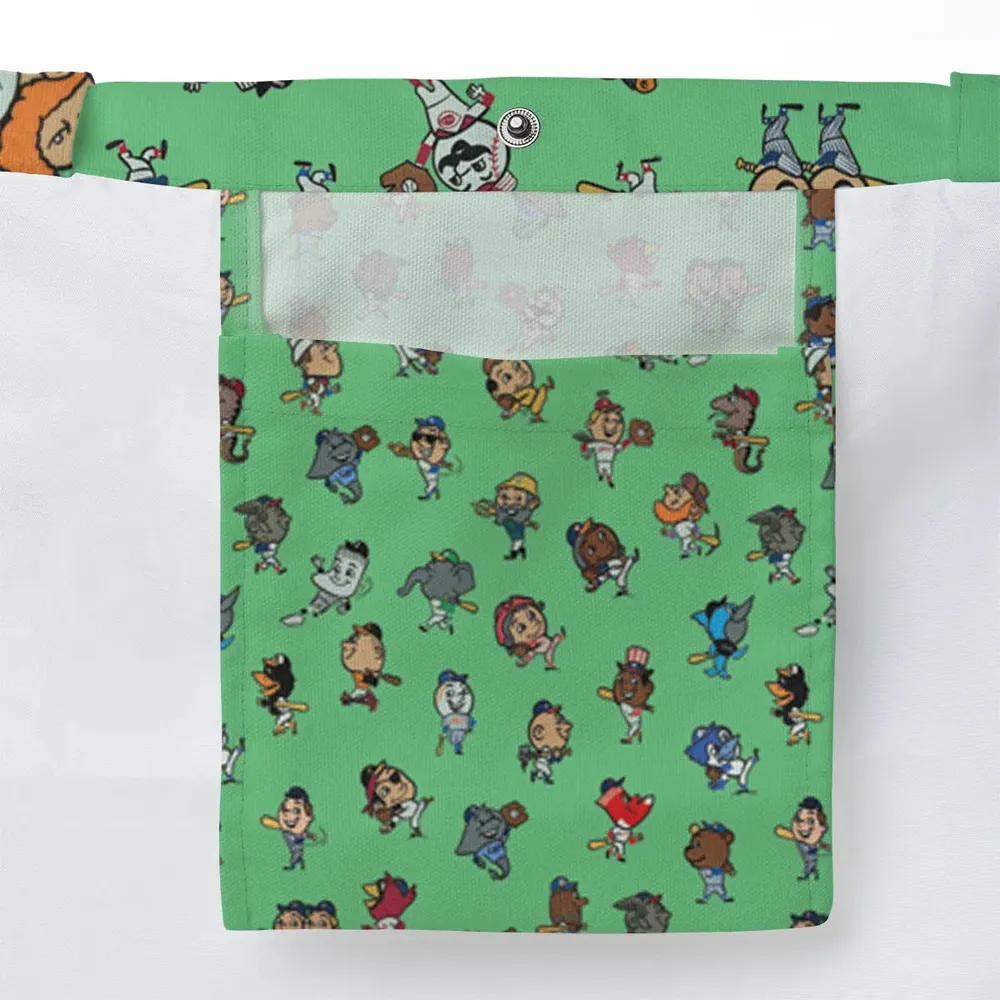Baseball Mascot Pattern Large Tote Bag - 3