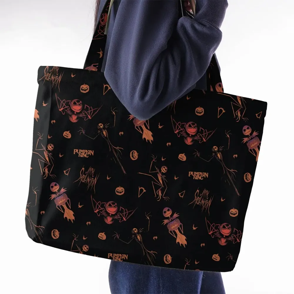 Pumpkin King Jack Skellington Large Tote Bag - 2