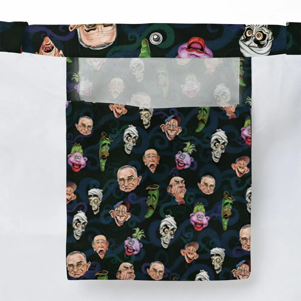Puppet Comedy Characters Large Tote Bag - 3