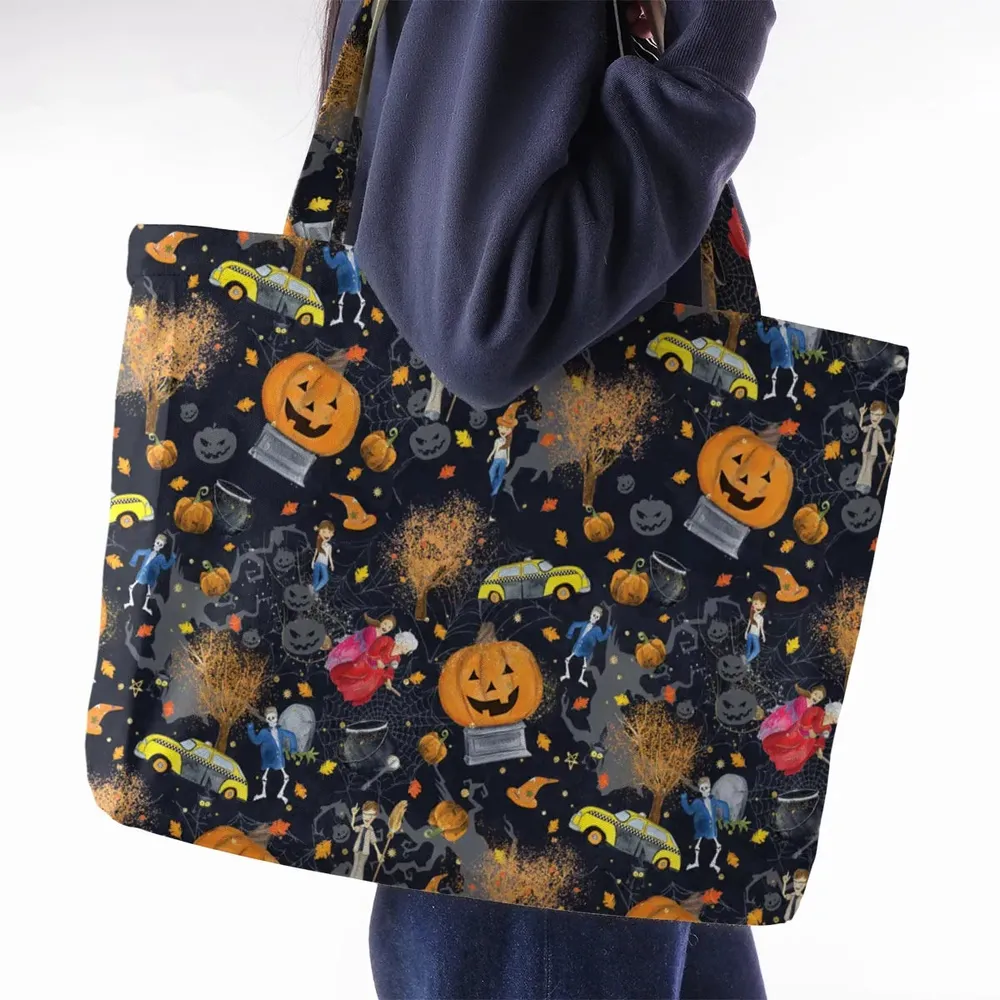 Magic Town Halloweentown Large Tote Bag - 2