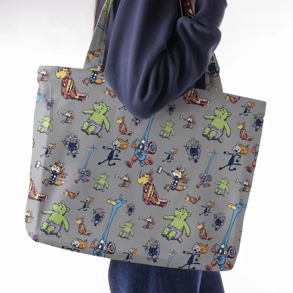 Animals Assemble Avengers Large Tote Bag - 2