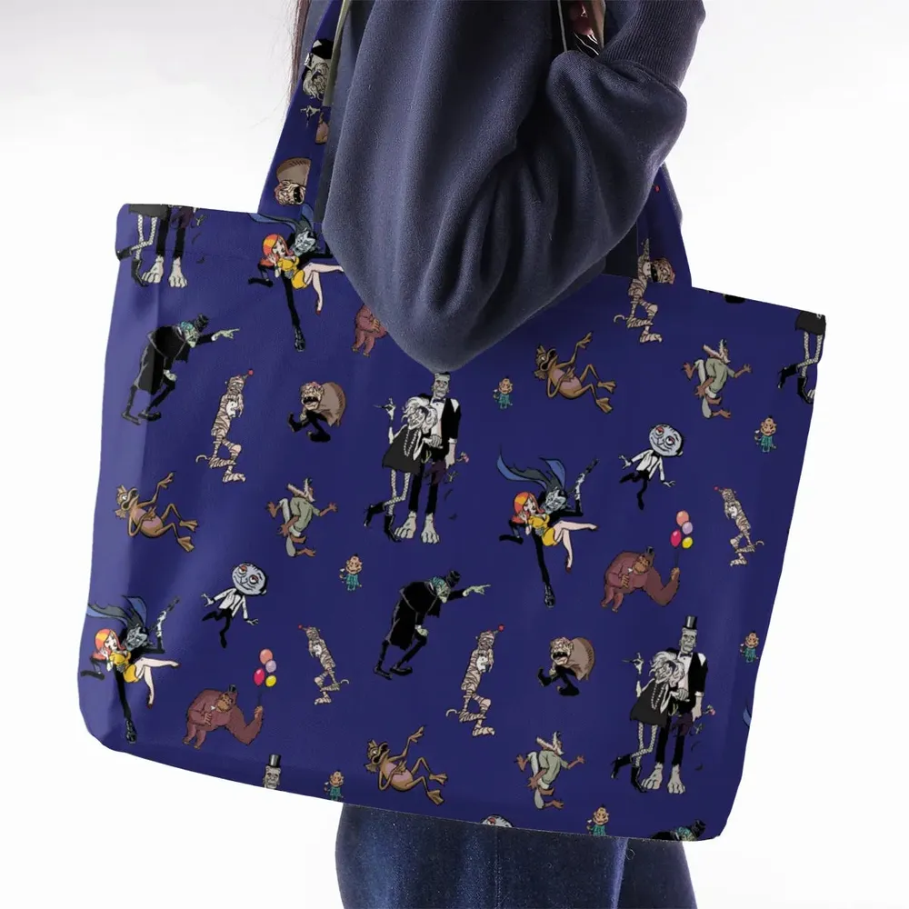 It's a Mad Mad Mad Monster Party Large Tote Bag - 2
