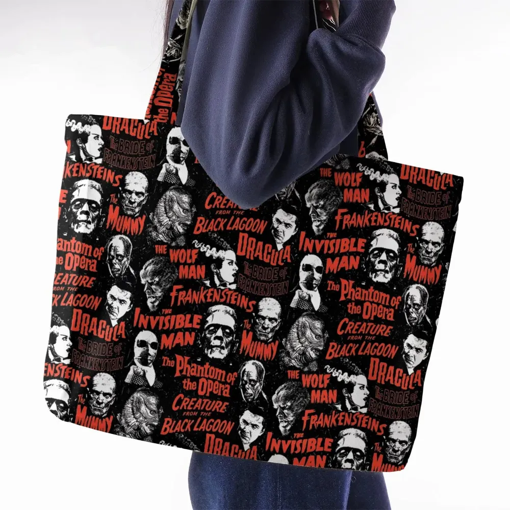 Monster Tiles Large Tote Bag - 2