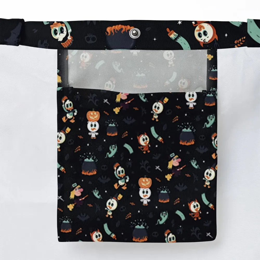 Quacky Halloween DuckTales Large Tote Bag - 3
