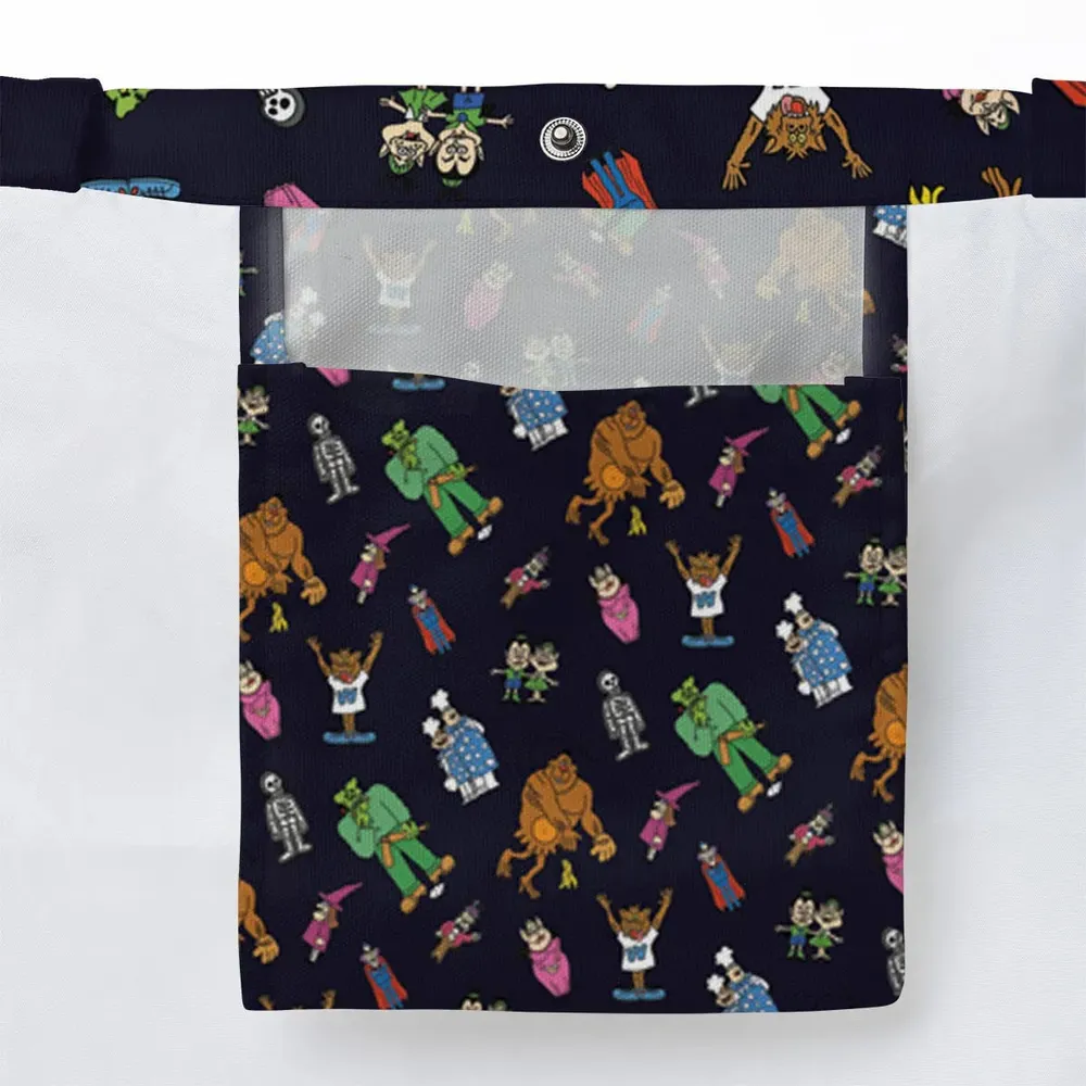 Nostalgic Food Mascots Burger Chef Large Tote Bag - 3