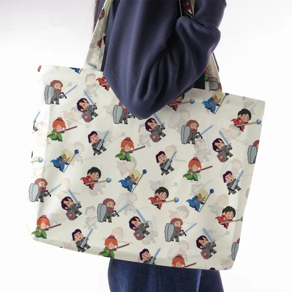 Pixel Fantasy Final Fantasy Large Tote Bag - 2