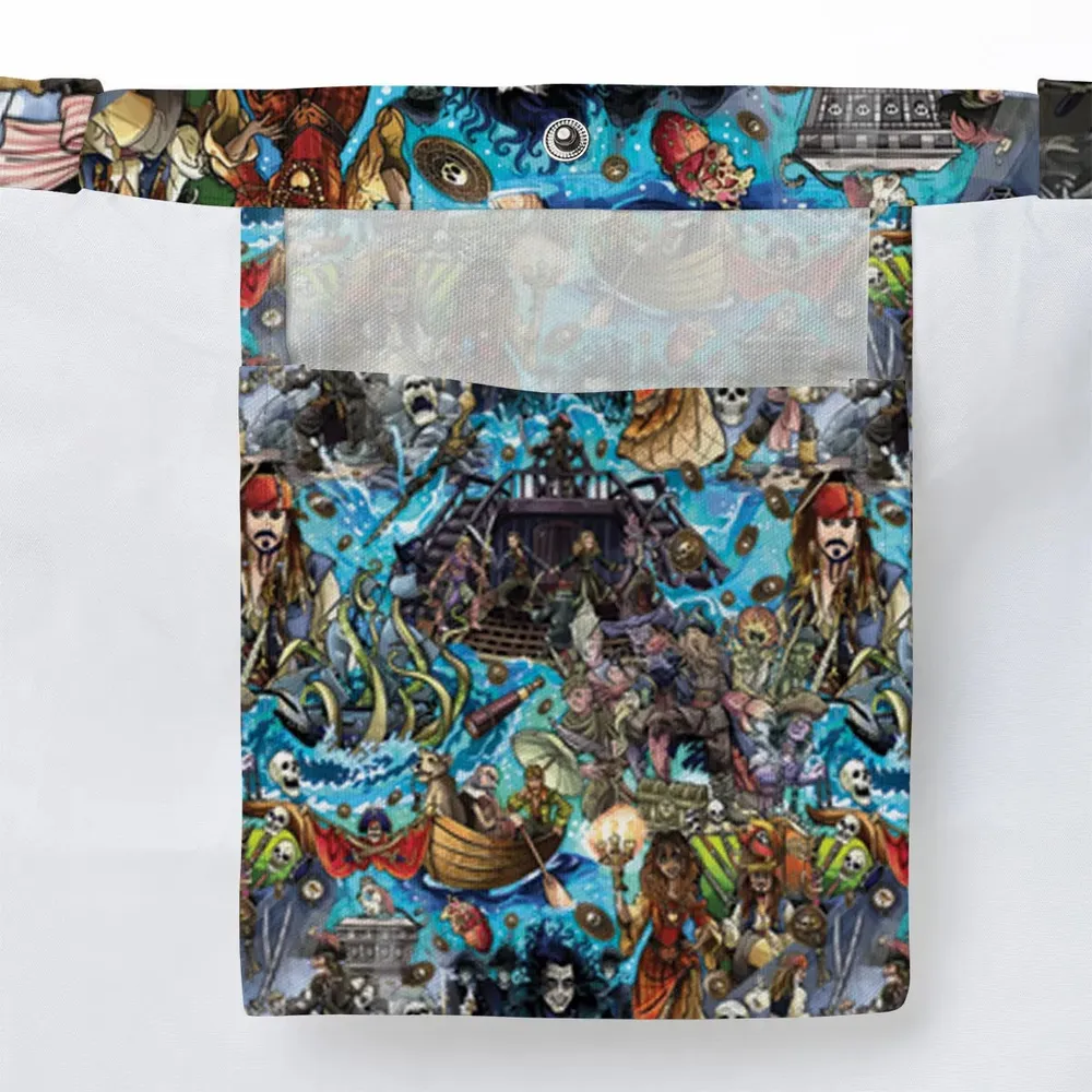 Travel And Fight Pirates of the Caribbean Large Tote Bag - 3