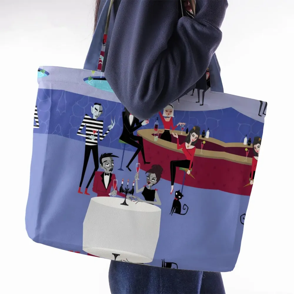 Monster Universal Dance Party Large Tote Bag - 2