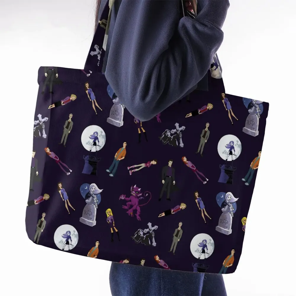 Buffy: The Animated Series Characters Large Tote Bag - 2