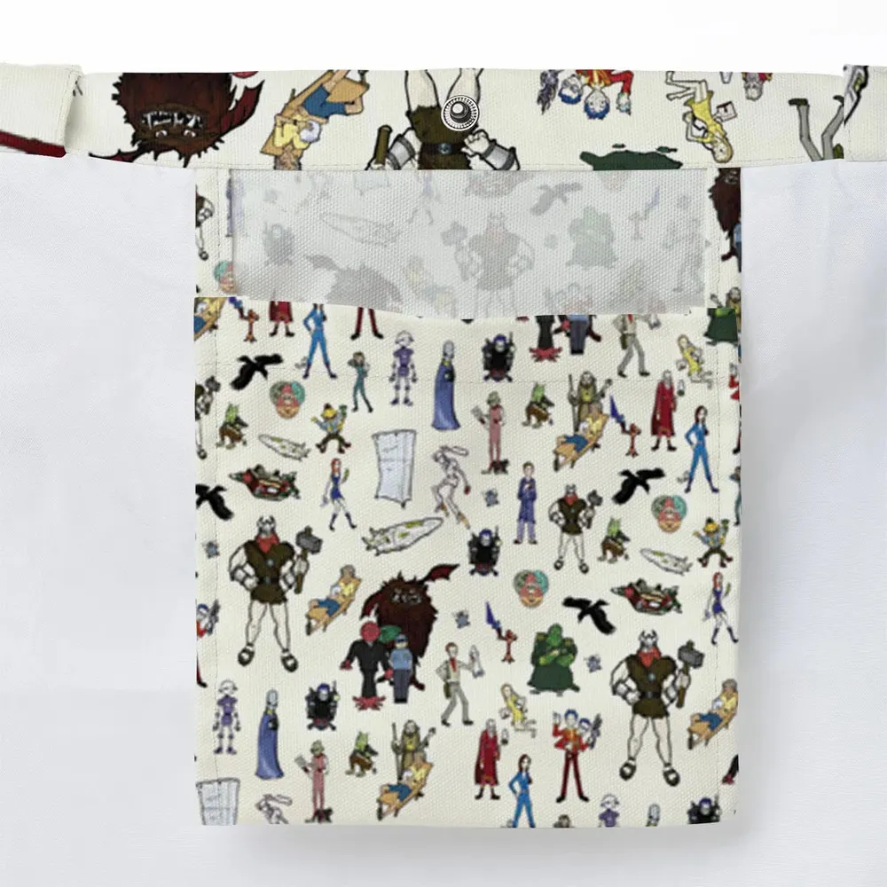Don't Panic The Hitchhiker's Guide to the Galaxy Large Tote Bag - 3