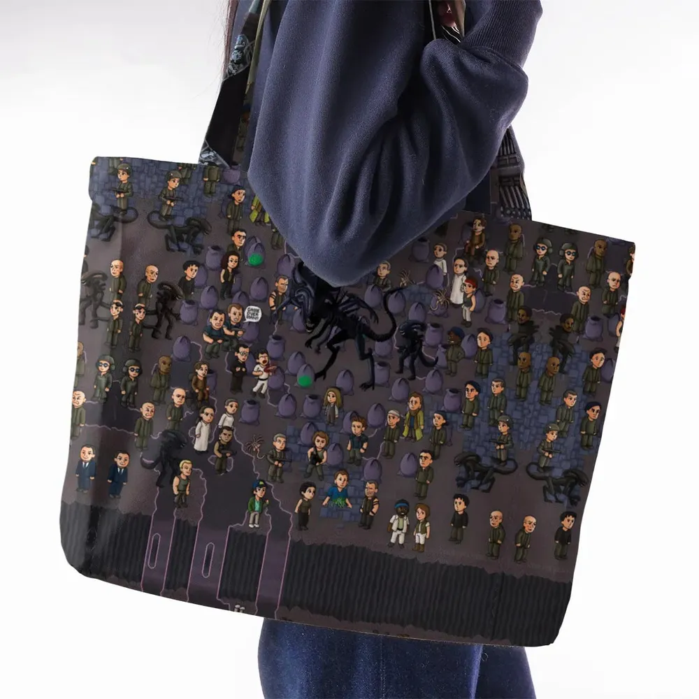 Out of Space Alien Large Tote Bag - 2