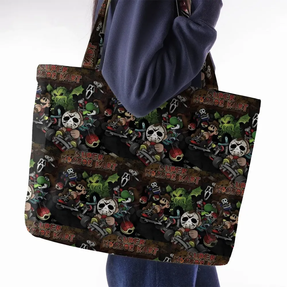 Super Horror Kart Large Tote Bag - 2