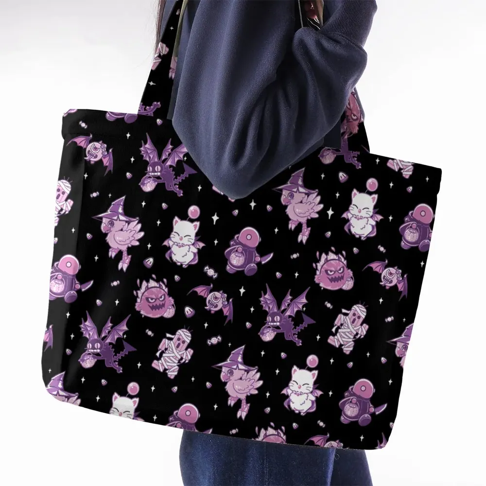 Halloween Final Fantasy Cuties Large Tote Bag - 2
