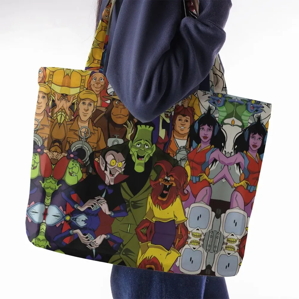 Frightfully Funny Ghostbusters Groovie Goolies Large Tote Bag - 2